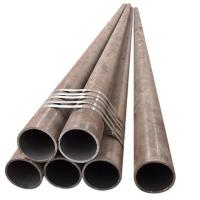 Rond sans couture laminé à chaud de tuyau d'acier d'ASTM A53 A36 Q235 Q235B 1045