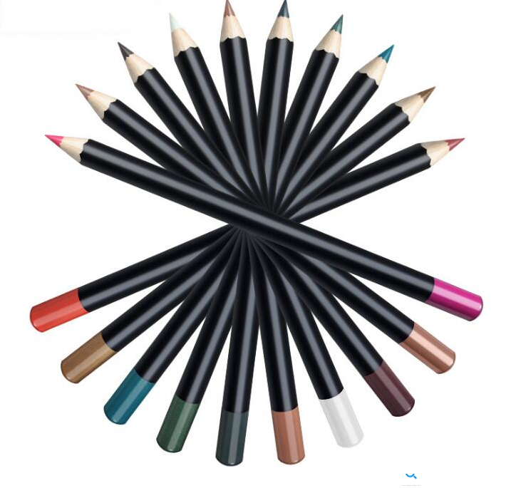 Материалы профессионального карандаша вкладыша губы макияжа деревянные с минеральным ингредиентом