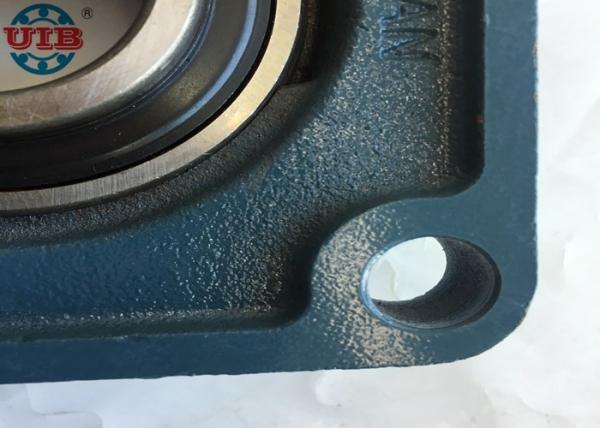 UCF207 Square Flange Pillow Block Bearings , HT200 HT250 Cast Iron Ball Bearings