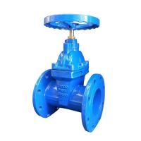 DN50 PN10 No Rise Stem Manual Gate Valve Ductile Iron Cast Steel Stainless Steel For Water Conservancy