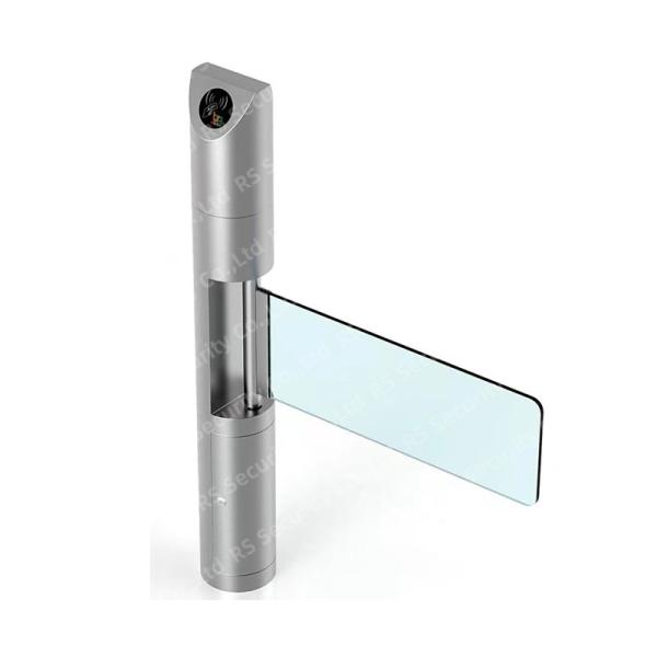 Station DC Motor Swing Door Turnstiles Acrylic Cover Ticket Checking Wing Barrier Sale