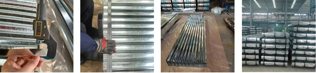 Z275 Aluzinc Corrugated Color Coated Galvanized Steel Sheet PPGI Sheet for Roofing