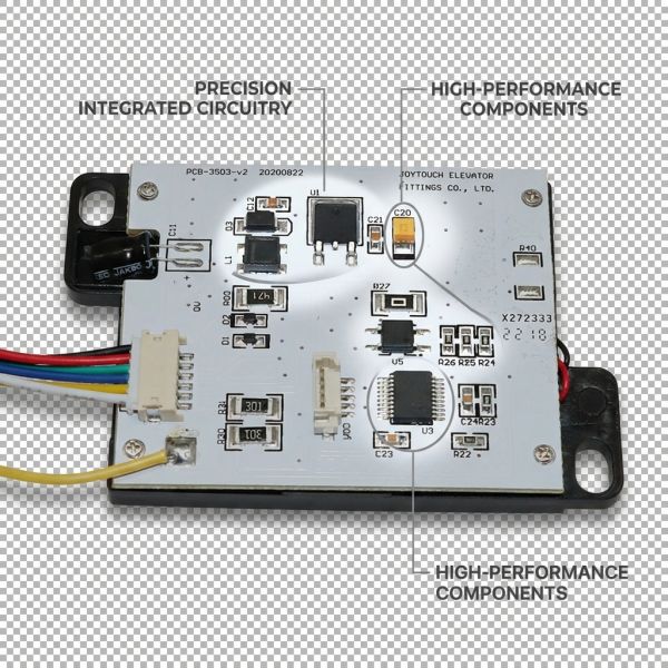 Elevator Dot Matrix Display Board LED Segment Module for Car COP and Hall LOP Floor Number Direction Indication with