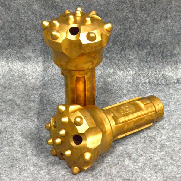 90mm,100mm,110mm and 130mm low air pressued DTH button drill bit for granite drilling
