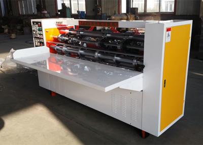 Paper Carton Thin Blade Slitter Scorer Machine / Carton Box Making Machine