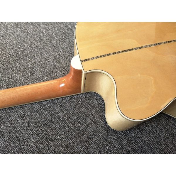 Factory Chibson style customization J200 Acoustic Guitar Cutaway Acoustic Classic Guitar with Pickup and Hardcase