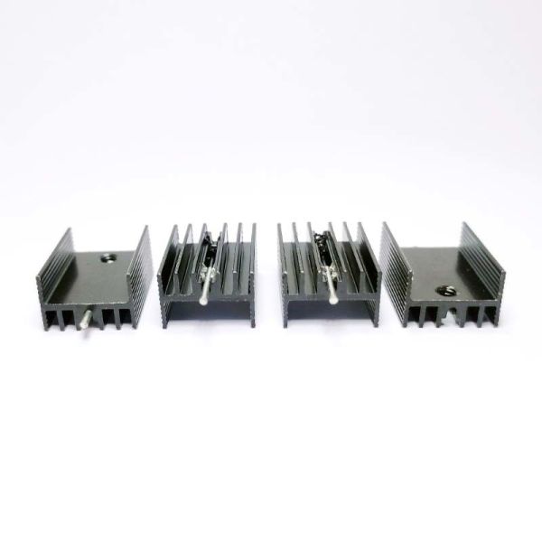 Профили электронного теплоотвода макулатурного картона Pcb триода алюминиевые для трубок Mos