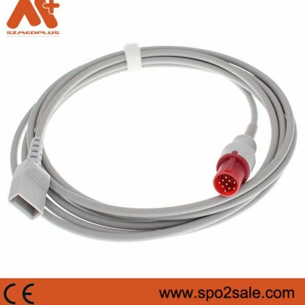 Cable compatible del adaptador de Hellige IBP