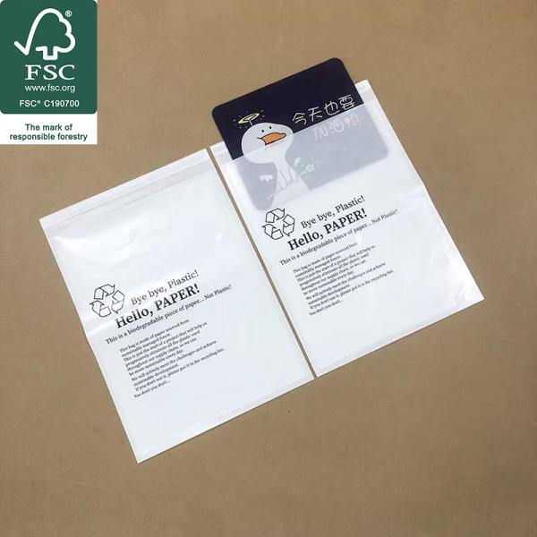 Eco Friendly Recyclable Glassine Paper Bags Grease Resistant Clear View Ideal For Food Crafts Small Items