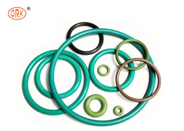 Formulário de desenho 3D/2D Silicone verde e FKM O-Rings de borracha