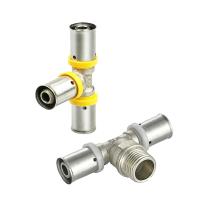 Fittings de prensagem de tubos de gás CW614N - para instalação de encanamento fácil ISO 9001 Certificado OEM/ODM