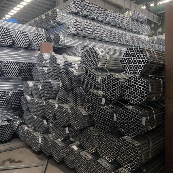 Pipe soudés en acier galvanisé 6m Longueur personnalisable pour les matériaux de construction