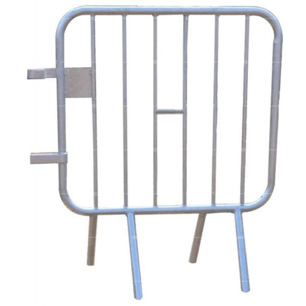 Temporary Crowd Control Barriers Galvanized Crowd Control Barricades Customized Size