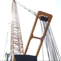 55T Grue hydraulique à rampe en construction de pont XGC55 203.5t.M