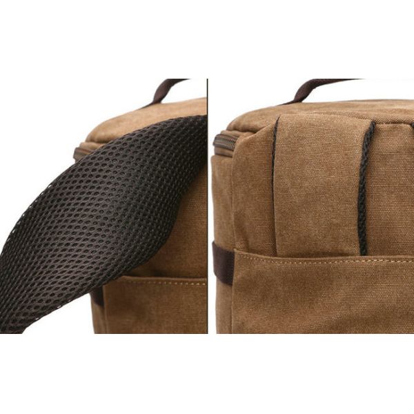 Large Capacity Stylish Travel Backpacks , Canvas Hiking Backpack Duffle Bag