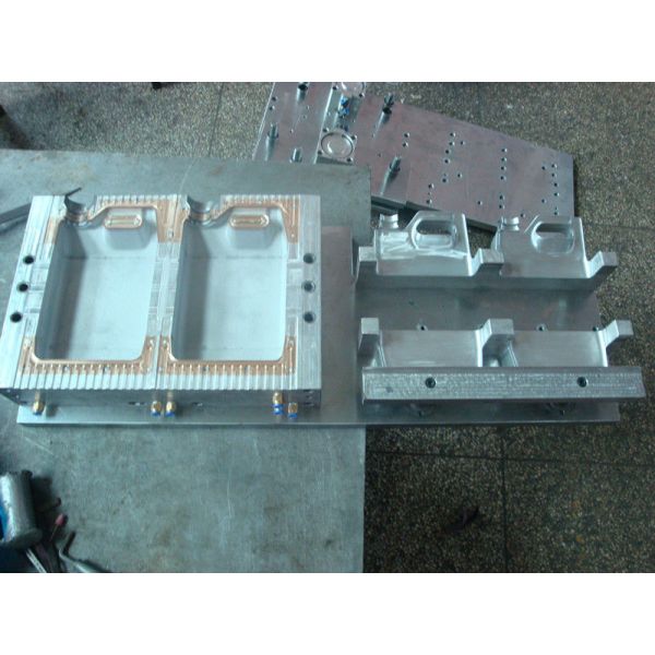 Máquina química del moldeo por insuflación de aire comprimido de la protuberancia del envase del HDPE de China Meper con desbarbar automático