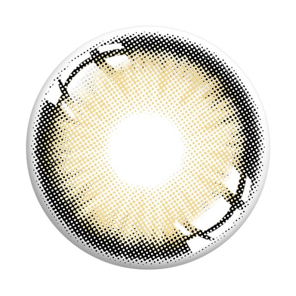 KSSEYE Amber Brown Colored Contacts 14mm For Big Eye