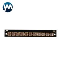 Linha módulo UV 110w do diodo emissor de luz da fonte luminosa que cura a lente de quartzo refrigerar de água