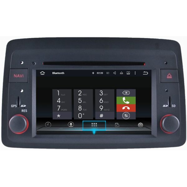 Ouchuangbo auto radio gps stereo biuetooth for Fiat Panda (2004 onward) With USB WIFI 1080 video Android 9.0