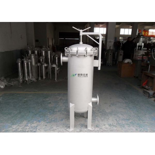 Height 40" 60" Cartridge Filter Housing SS316 O Type Ring With Matt Surface