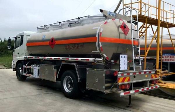 15 Tons Water Bowser Truck 15000 Liters Stainless Steel / Aluminum Alloy Tankers