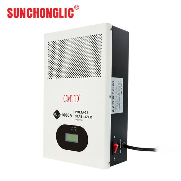 1000W Pure Sine Wave Voltage Stabilizer with LCD Screen for Pumping Equipment and Home Appliances