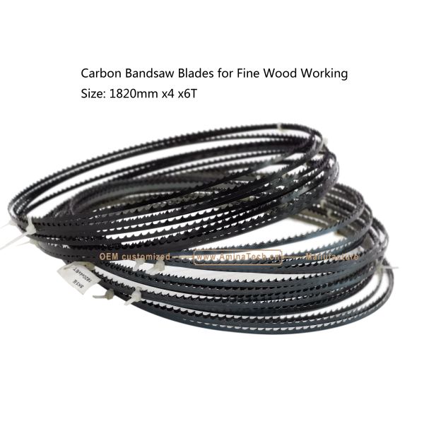 Carbon Bandsaw Blades for Fine Wood Working  Size: 1820mm x4x6T