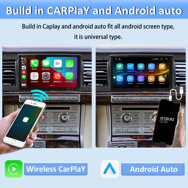 Держите первоначальный автомобиль действует блок андроида главный для ягуара XJ 2007-2014 с CarPlay