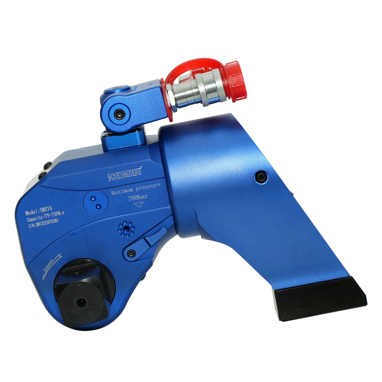 Schmidt 700 Bar Hydraulic Wrench Rotatable Oil Pipe Square Drive Wrench