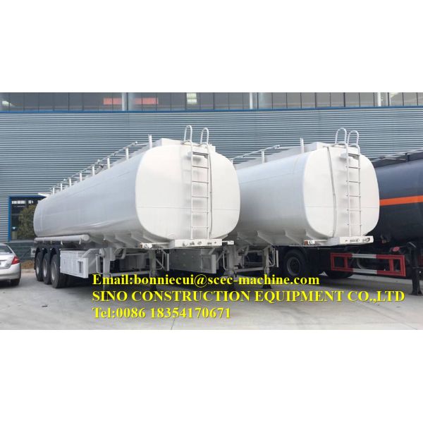 Танк углерода 3 трейлеров цапф 50000L сверхмощный Semi стальной дизельный