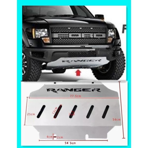 Mitsubishi Triton Skid Plate Ford Ranger T6 T7 Steel Material