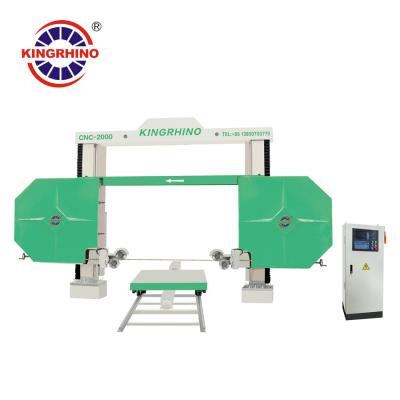 CNC-2000 Diamond Wire Saw Cutting Machine For Marble Granite