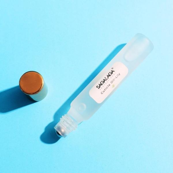 Soins Nutritifs Rose Gold Flacon Marque Privée Vente en Gros Huile à Cuticules pour Ongles Stylo Roller Contenant Personnalisé
