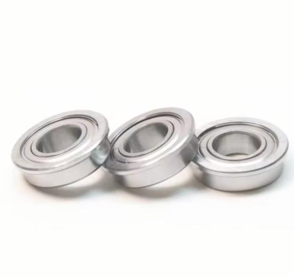 F625E Flange Extra Miniature Silent High Speed Ball Bearings 16mm Outer Diameter