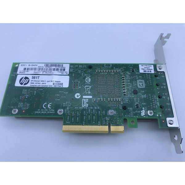 HPE 561T Ethernet Server Adapter 2 Port 10Gb Nic Server Network Interface Card
