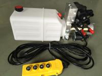  » Port pétrolier G3/8 Mini Hydraulic Power Packs, paquet d'énergie hydraulique de C.C 24v avec le réservoir de stockage de pétrole 8L en plastique