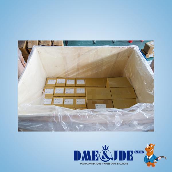 Male × Male Hydraulic Hose Adaptors Straight Connector BSPP Male 60° Cone Seat Or Bonded Seal