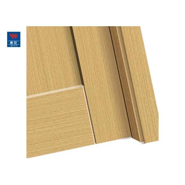 Фасонируйте звукоизоляционной спальне Eco сэндвича PVC дружелюбные деревянные двери