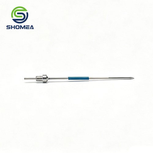 Threaded Base Puncture Probe Needle for FUE Hair Graft Insertion