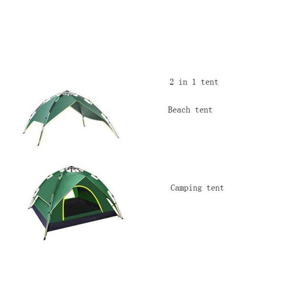 Camping Tent for 2 Person, 4 Person, 6 Person - Waterproof Two Person Tents for Camping, Easy Up Tent for Family