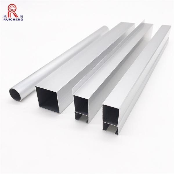 Anodised Aluminum Pipe Tube T6 Temper Grade 6005 For Buildings
