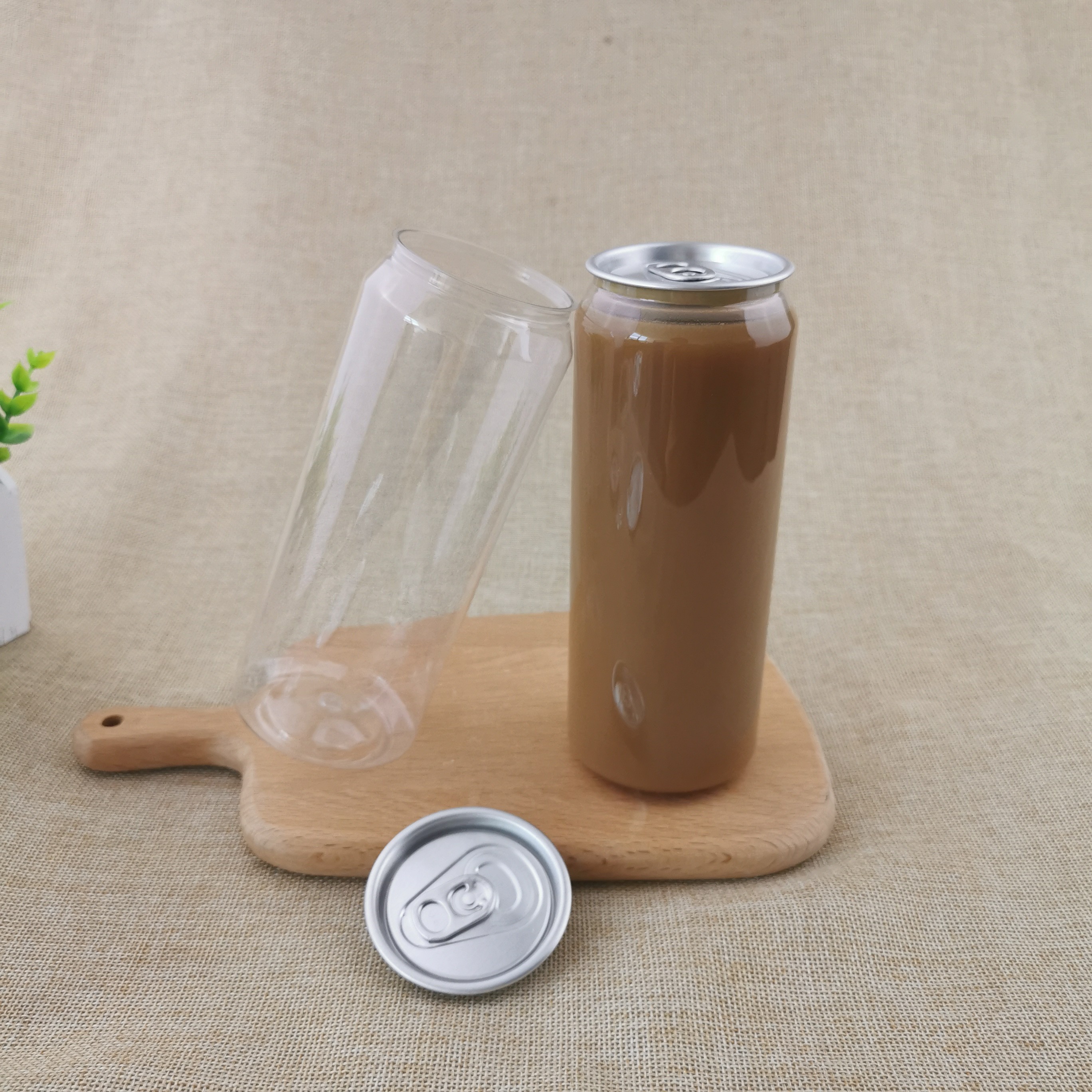 Пустой подгонянный логотип 52MM 28g бутылки сока 16 Oz пластиковые