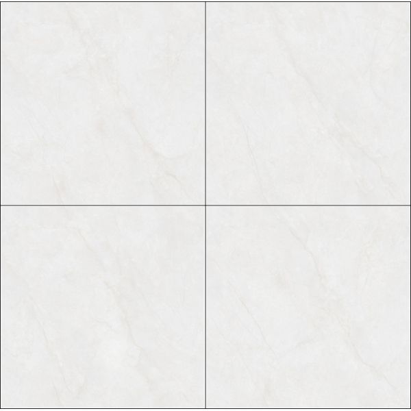 Baldosa de porcelana esmaltada pulida gris de 800x800mm para pisos interiores