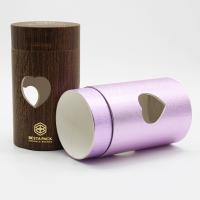 Custom Logo Creative Window Cardboard Packaging Tube For Apparel Clothing Packaging