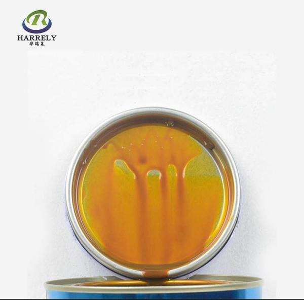 Transparent Auto Refinishing Paint , ISO14001 Iron Yellow 1K Automotive Paint