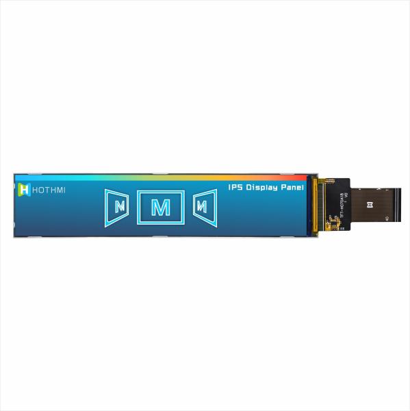 Écran LCD couleur IPS de 7 pouces à vue complète/module d'écran couleur matrice à points 280x1424/peut être équipé d'écran tactile/interface RVB/température large