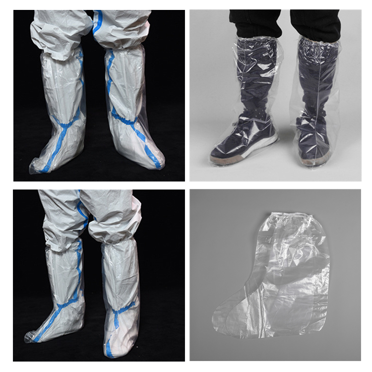 S&J Thickened Boot Cover Disposable Boot Cover PE PP CPE Disposable Boot Cover
