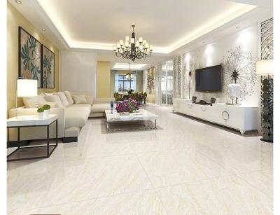 gris blanc 600X600mm ISO13006 de tuiles de la porcelaine 4pcs poli par 80x80cm