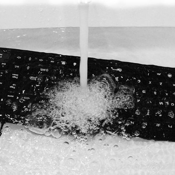 IP68 Washable Medical Industrial Backlit Keyboard With Function Keys,Numerica Keypad And Touchpad