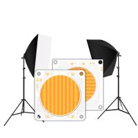 150W+150W Dual Color COB Bead 2700-6500k High Brightness 300W Photography Light LED Chip